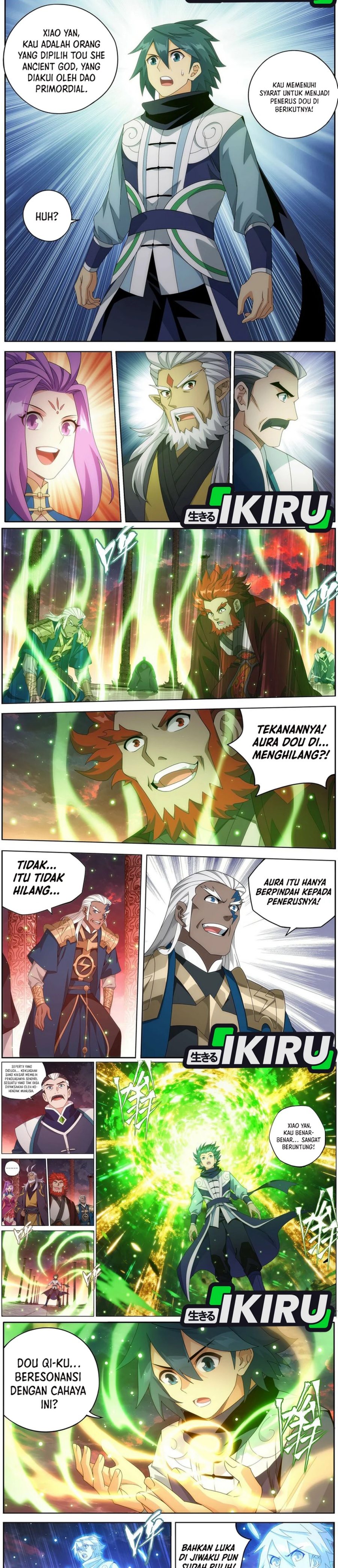 Battle Through the Heavens Chapter 491 Bahasa Indonesia